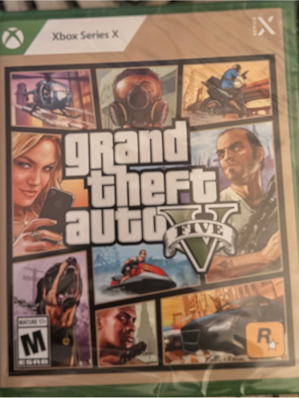 Grand Theft Auto V (GTA V) for Xbox Series X - Rockstar - Green